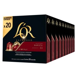 Selection Barista L'or 10 cajas compatible Nespresso 200 cápsulas