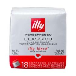 Iperespresso Classico ILLY, Medium Roast - 18 Cápsulas