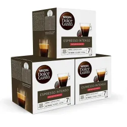 Café Espresso Intenso Descafeinado pack 48 cápsulas Nescafé Dolce Gusto