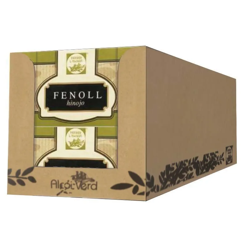 FENOLL, 8 cajas de 25 infusiones de hinojo Herbes l'Alcoia