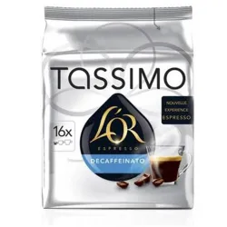 Descafeinado LOR, 16 servicios TASSIMO