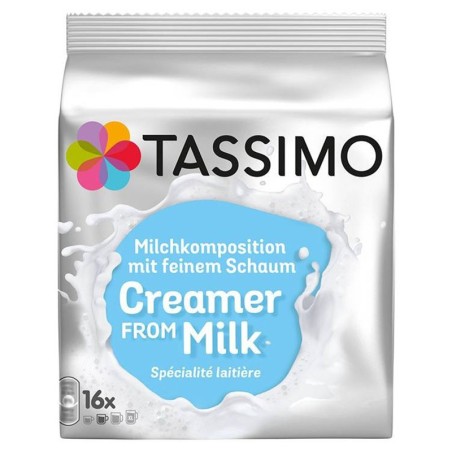 tassimo leche, 16 cápsulas de leche