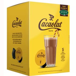 Cacaolat 16 cápsulas BAQUÉ CAFÉ compatibles con Dolce Gusto