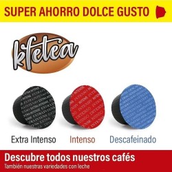Capsulas Degustación Café compatibles con Dolce Gusto Kfetea