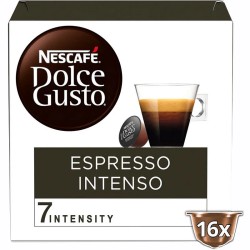 Café espresso Intenso 16 unidades Dolce Gusto. Cápsulas Originales