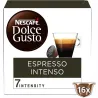 CAJA Café espresso Intenso 16 unidades Dolce Gusto. Cápsulas Originales