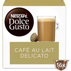 Cafe con leche Delicato, 16 Cápsulas Nescafé Dolce Gusto® Original
