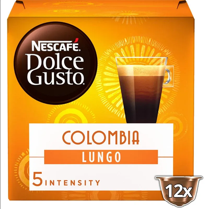 Origen Colombia Lungo, cápsulas orgánicas Dolce Gusto