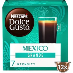 Origen México Chiapas Grande 12 cápsulas Nescafé Dolce Gusto