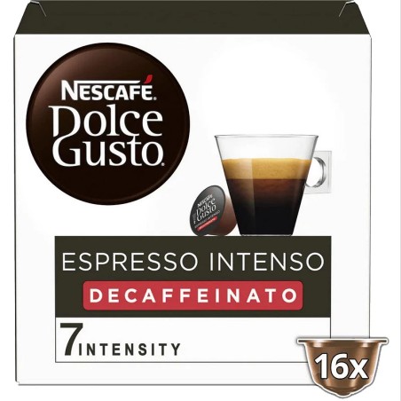 Café Espresso Intenso Descafeinado 16 u Nescafé Dolce Gusto