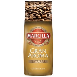 Marcilla Gran Aroma Natural, 1kg de café en grano
