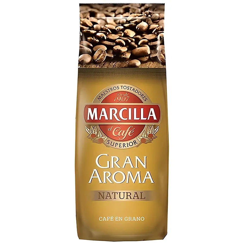 Marcilla Gran Aroma Natural, 1kg de café en grano Marcilla Gran Aroma Natural, 1kg de café en grano