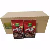 ChocoBom Chocolate con leche caja 12 bolsas de  100 gramos  galletas Gullón