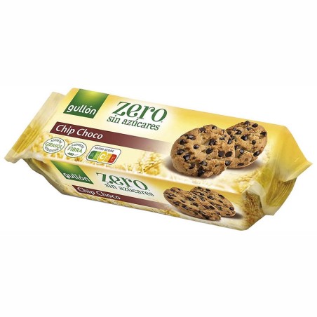 Galletas Chip Choco Zero, sin azúcares   125 gramos