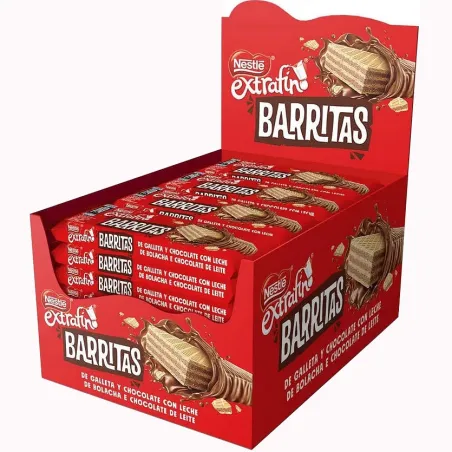 Nestlé Snack Leche, 30 barritas de 34 gr. Nestlé Snack Leche, 30 barritas de 34 gr.