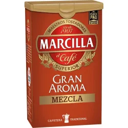 Marcilla Gran Aroma Mezcla 50/50. Equilibrio perfecto para el mejor café