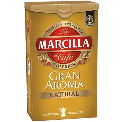 Marcilla molido Gran Aroma Natural, 250 gramos