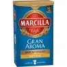 Marcilla molido Gran Aroma descafeinado natural , 200 gramos