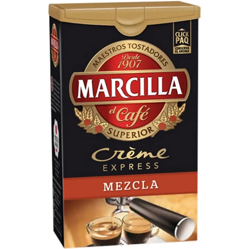 Café molido Creme Express Mezcla. 250g Marcilla Café molido Creme Express Mezcla. 250g Marcilla