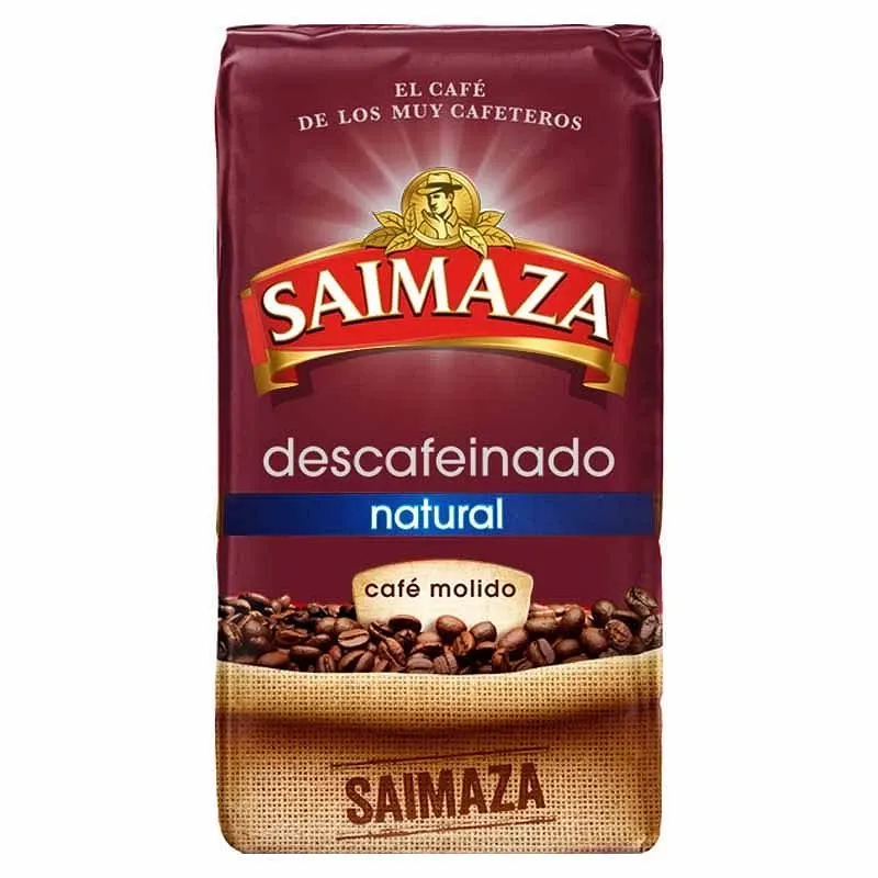Saimaza descafeinado Natural 250 gramos café molido Saimaza descafeinado Natural 250 gramos café molido