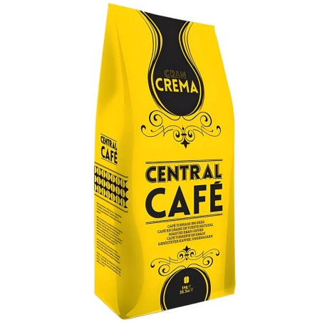 Central Café Gran Crema, DELTA Café en Grano 1 kilo