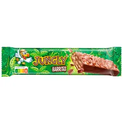 Nestlé Jungly,  barrita de chocolate con leche de 34 gr.