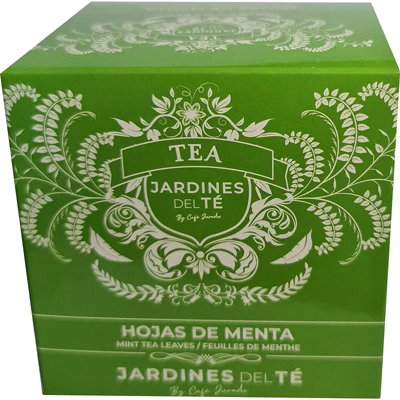 Hojas de Menta , 15 piramides de 2 gramos Jardines del té