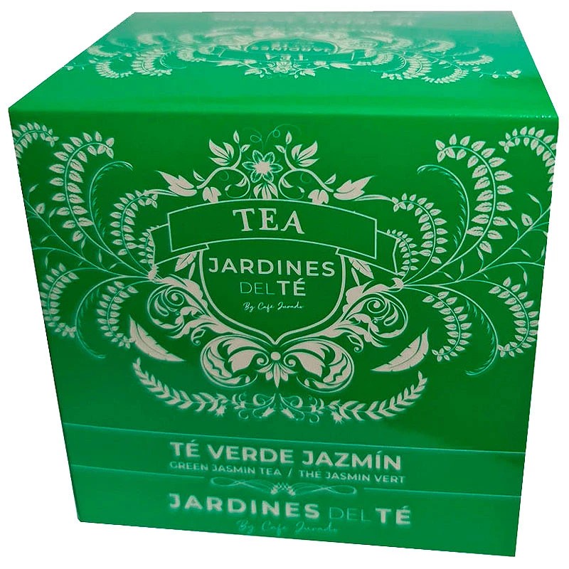 Té Verde Jazmín , 15 piramides de 2 gramos Jardines del té