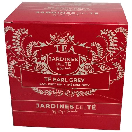 Té Earl Grey , 15 piramides de 2 gramos Jardines del té