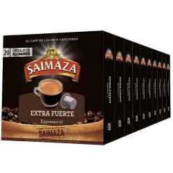 Extra Fuerte Saimaza 10 cajas de 20 cápsulas compatibles Nespresso