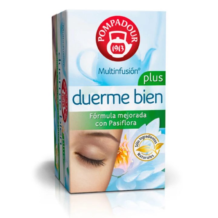Duerme Bien con pastiflora 20 infusiones Pompadour