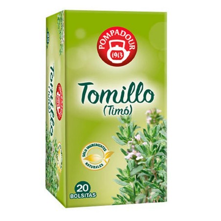 Tomillo (timonet) 20 infusiones Pompadour
