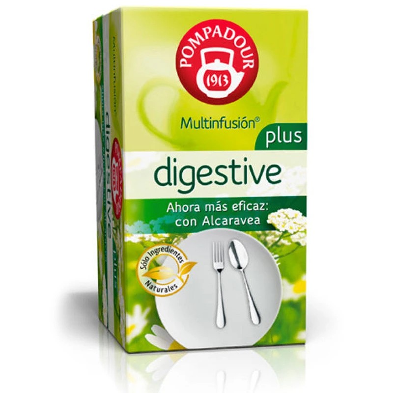 Digestive Plus, 20 infusiones  Pompadour