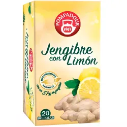 Jengibre con Limón Pompadour 20 infusiones