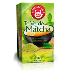 Té verde Matcha Pompadour 20 infusiones