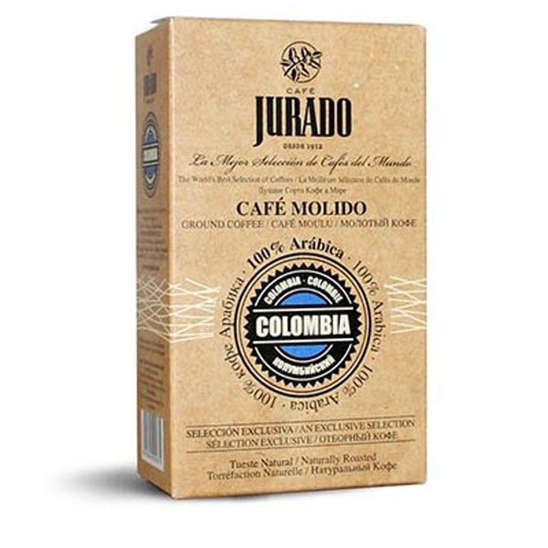 Café molido, Cafes del mundo, Colombia, Café Jurado, 250g