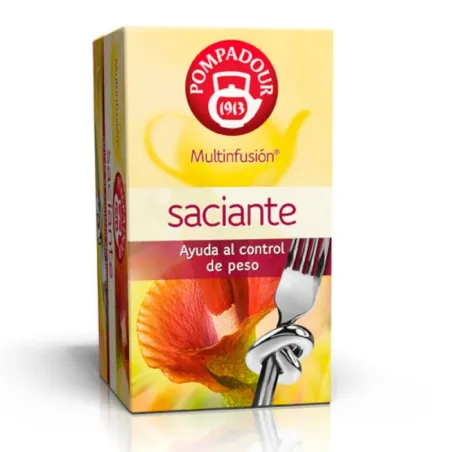 Saciante Pompadour 20 infusiones, ayuda al control del peso Saciante Pompadour 20 infusiones, ayuda al control del peso
