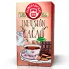 Infusión con sabor a Cacao Pompadour 18 bolsitas