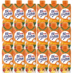 Zumo BiFrutas Tropical de  Pascual . Caja de 18 ud. de 330 ml