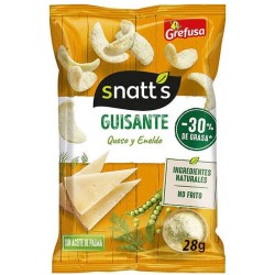 Snatts Guisantes,queso y eneldo  24 unidades de 28 gr