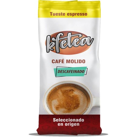 Kfetea Descafeinado café molido de intensidad media 250 gr.