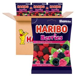 Berries Original Haribo 100 gramos caja 18 unidades