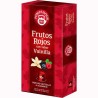 Frutos Rojos con sabor vainilla, 10 Cápsulas aluminio Pompadour, compatibles Nespresso