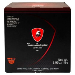 Espresso Red Tonino Lamborghini , Dolce Gusto compatibles 16 cápsulas