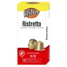 Ristretto Kfetea Nespresso 10 capsulas rainforest alliance
