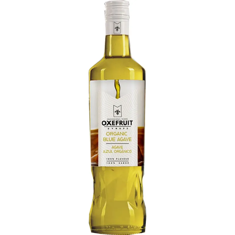 Sirope de Agave Azul Oxefruit 70 cl para cócteles y personalizar bebidas, Sin gluten, sin lactosa vegano Sirope de Agave Azul Oxefruit 70 cl para cócteles y personalizar bebidas, Sin gluten, sin lactosa vegano