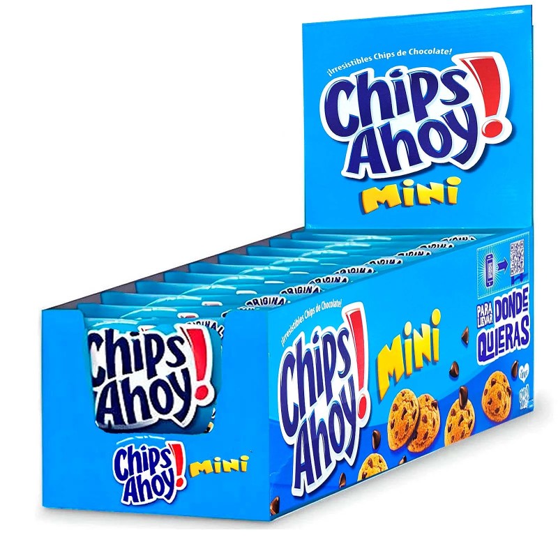Mini Chips Ahoy 20 unidades de 40 gramos