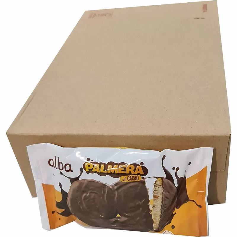 caja Palmera Chocolate Alba. Caja de 32 unidades caja Palmera Chocolate Alba. Caja de 32 unidades