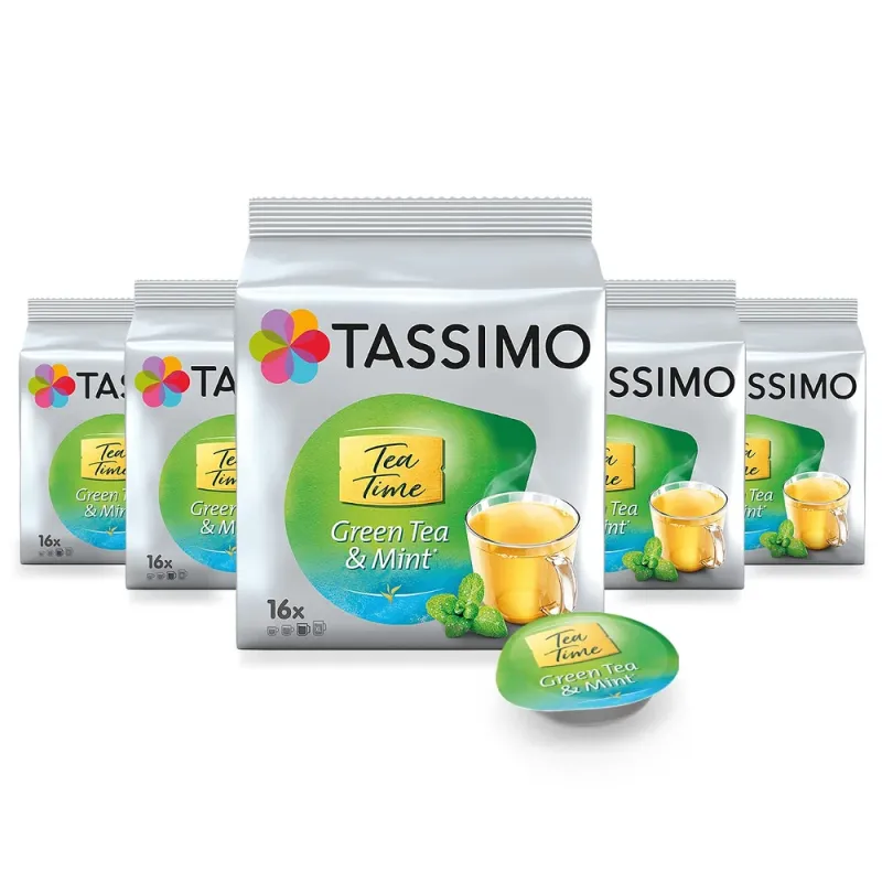 Pack Té Verde con Menta Tassimo: ¡Descubre el Sabor Único! Pack Té Verde con Menta Tassimo: ¡Descubre el Sabor Único!