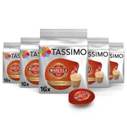 Cortado Marcilla Tassimo 5 cajas de 16 servicios